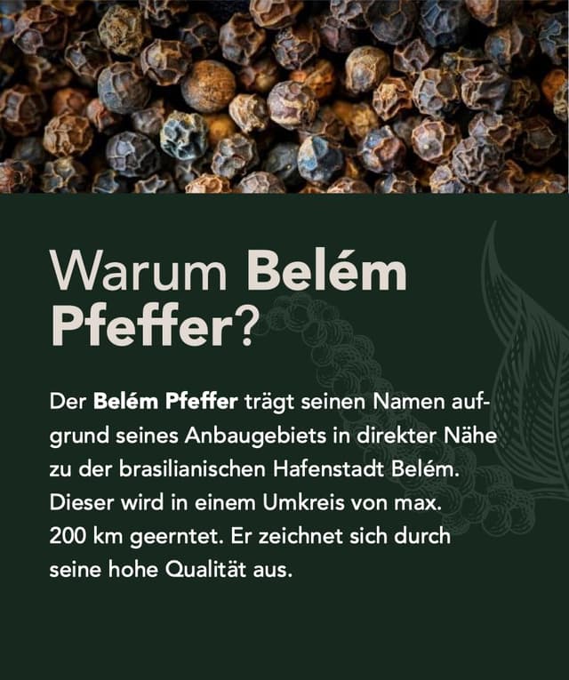 Detalle 2 de Fuchs Professional schwarzer Pfeffer gemahlen – schonend vermahlen, 1 kg im recycelbaren Beutel