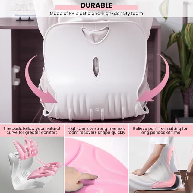 Thumbnail 3 de Silla Correctora de Postura con Soporte Lumbar 200 kg