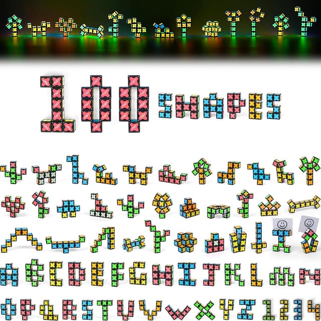 Detalle 2 de TOSY Magnet Cube 2x2 8 Bausteine