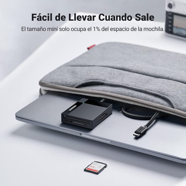 Thumbnail 7 de UGREEN 4 en 1 Lector de Tarjetas USB-C para iPhone y MacBook 📱