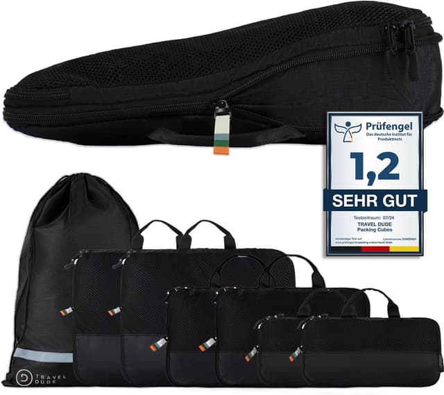Detalle de TRAVEL DUDE Packwürfel 7-teiliges Set