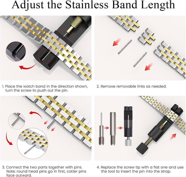 Thumbnail 3 de STIROLL Slim Metal Band 12mm