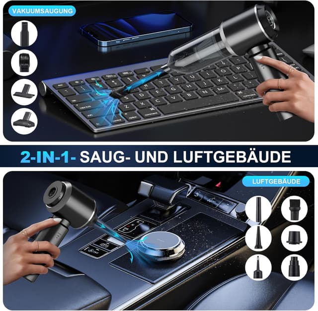 Detalle 2 de Handstaubsauger 2‑in‑1 Akku 18000 PA kabellos