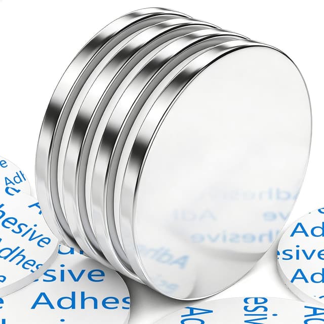 Detalle de Strong Magnet 30 x 3 mm 8 KG pull Neodymium discs 🧲