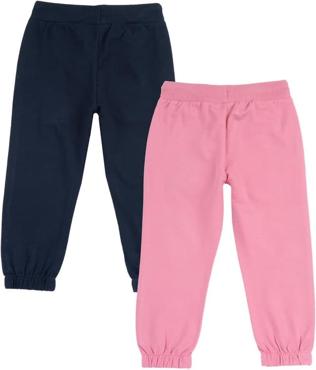 Detalle 2 de Chicco set di 2 pantaloni lunghi per bambina in felpa 100% cotone