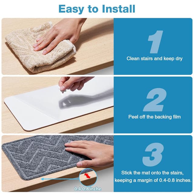 Thumbnail 5 de DK177 stair treads 8 x 30 inches 🪜