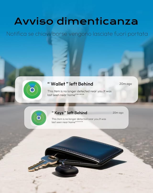 Thumbnail 2 de Air Smart Tag Tracker 4 Pezzi Find My