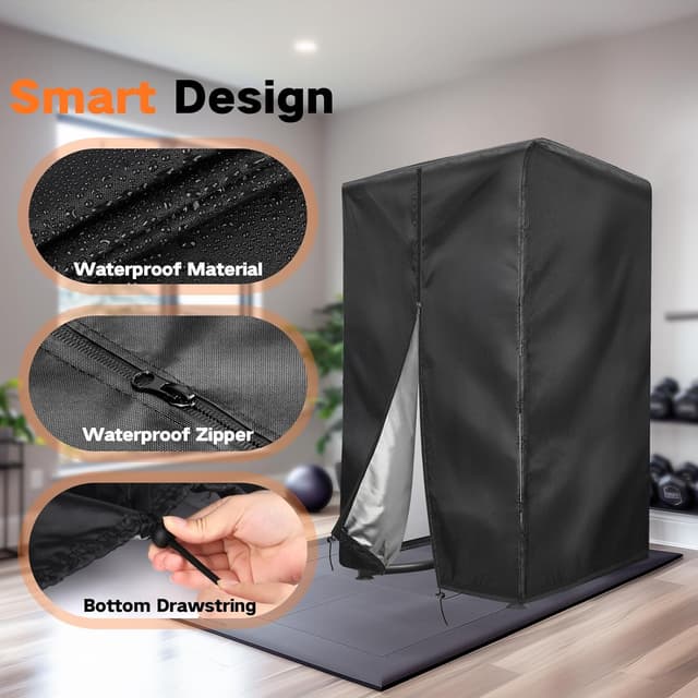 Detalle de Power Tower Abdeckung 420D 102x107x163 cm wasserdicht