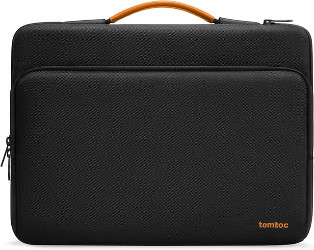 Detalle de tomtoc 360° Business Laptoptasche für Microsoft Surface Pro (13 Zoll) – CornerArmor & organisierter Stauraum