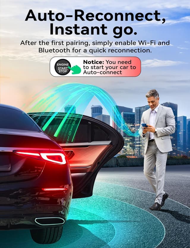 Thumbnail 4 de Mavlou Wireless CarPlay & Android Auto Adapter 2-in-1