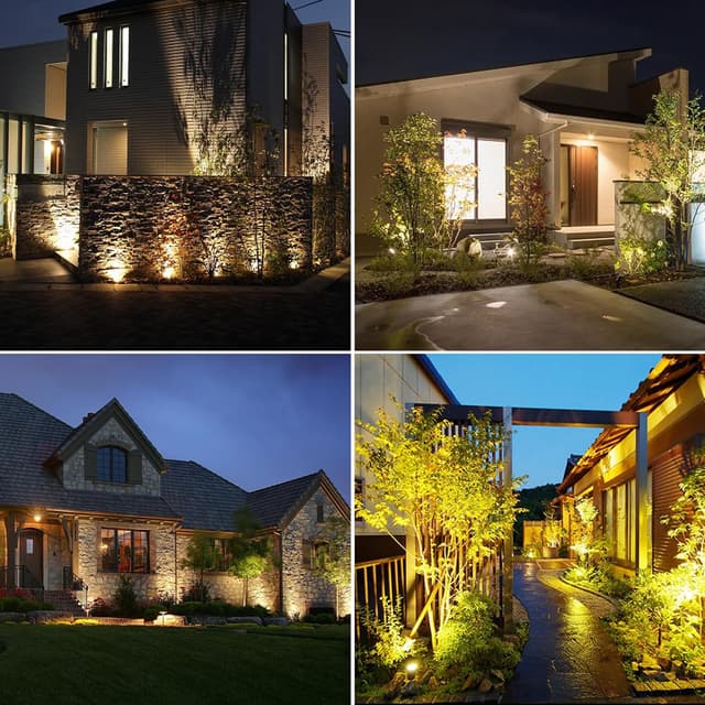 Thumbnail 6 de CORESLUX Solar Garden Spotlights (4-in-1) 3000K Warm White Waterproof Outdoor Uplighters