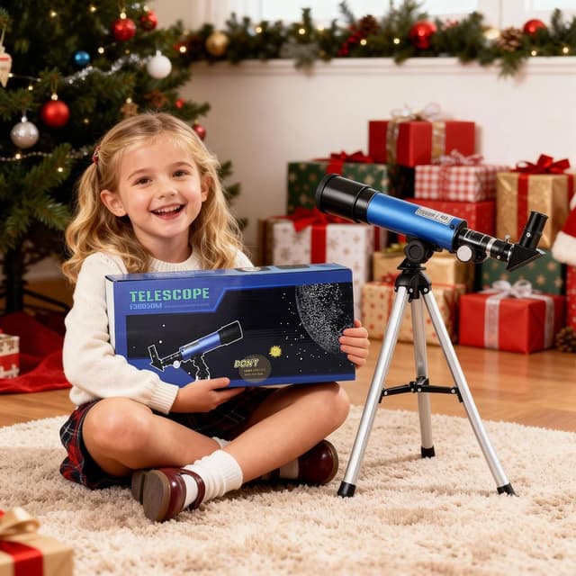 Thumbnail 4 de Cowiewie 360/50mm beginner astronomical telescope