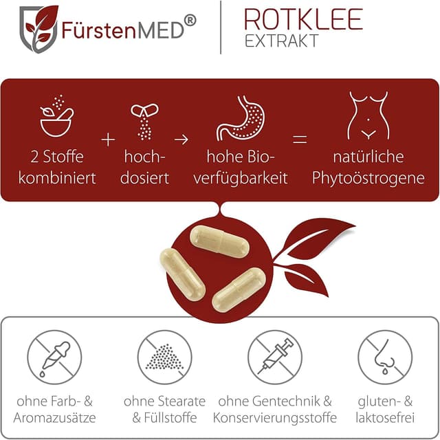 Thumbnail 4 de FürstenMED Rotklee Kapseln 120 Stk.