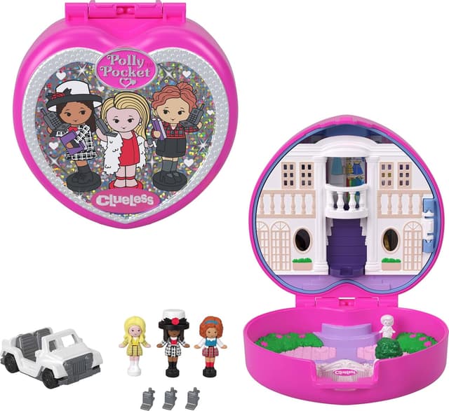 Imagen de Polly Pocket Clueless Collector Compact with 5 Accessories 🎎 en OfertitasTOP