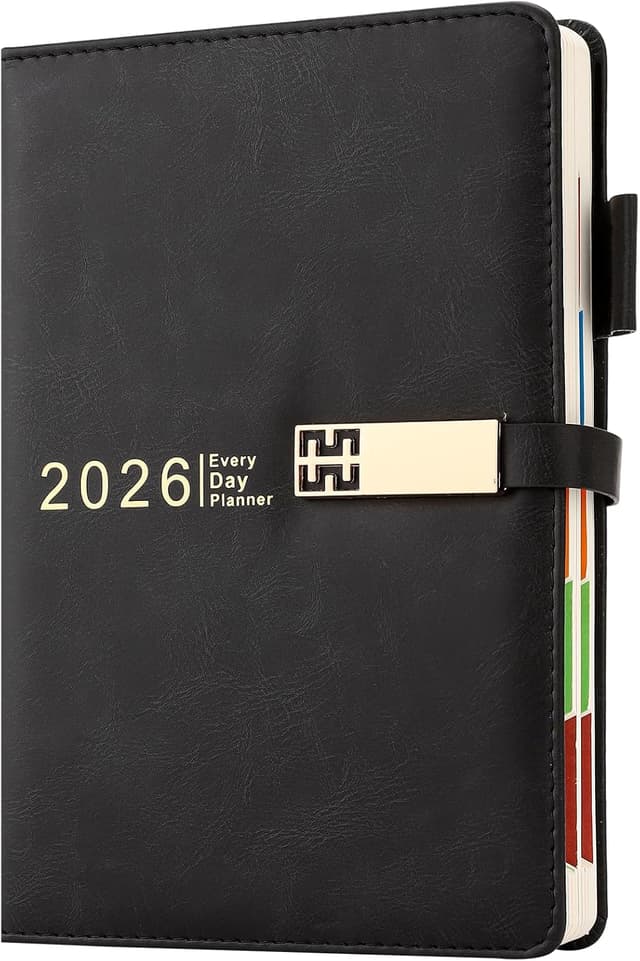 Detalle de Holderzyi Agenda 2026 A5 un día por página