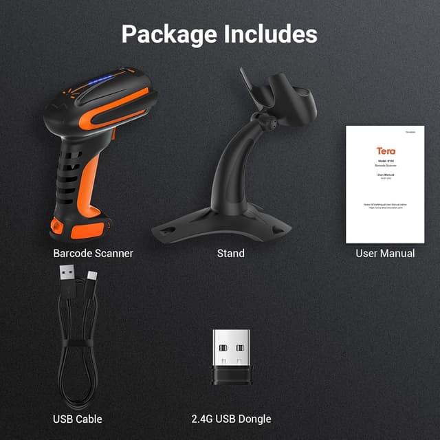 Thumbnail 6 de Tera Pro 8100 lector 2D inalámbrico 100 m