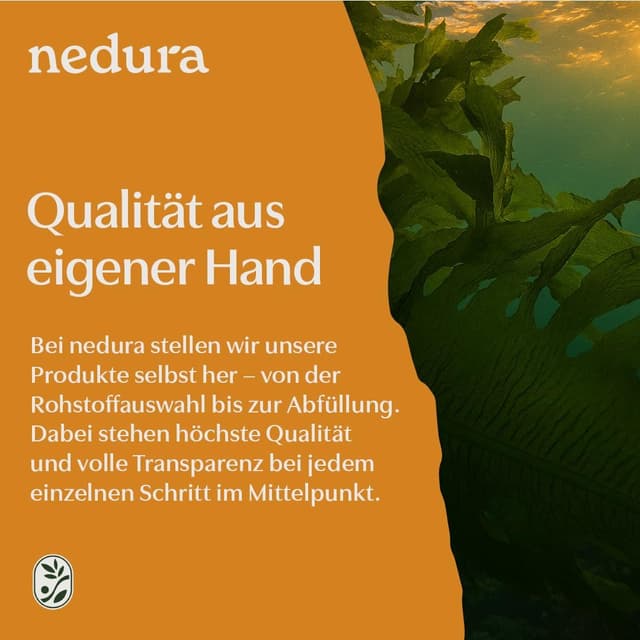 Thumbnail 6 de nedura® Omega 3 Algenöl mit Zitronenöl (vegan) – natürliches DHA & EPA, laborgeprüft, 100 ml