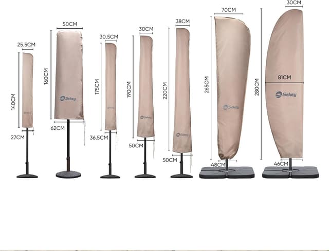 Thumbnail 6 de Sekey Funda Impermeable para Parasol 300 cm ☔