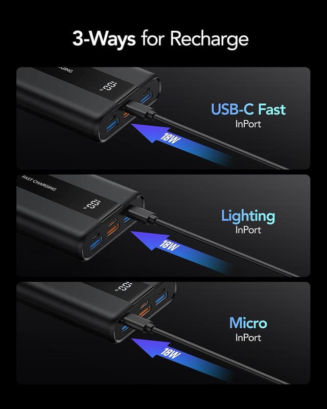 Thumbnail 4 de VRURC Batería Externa 20000mAh