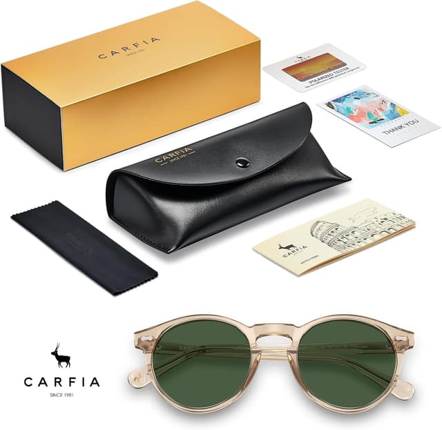 Thumbnail 6 de CARFIA Polarisierte Sonnenbrille Herren