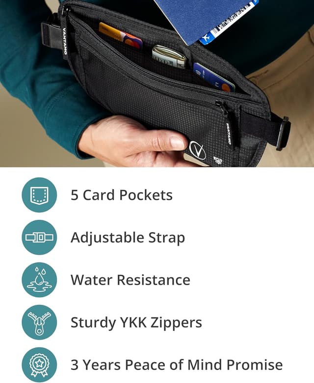 Thumbnail 4 de Vantamo Bauchtasche 40–90 cm 🎒