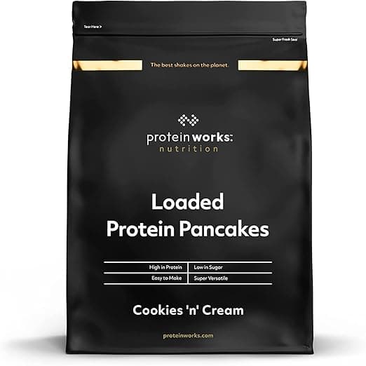 Imagen de THE PROTEIN WORKS Tortitas Proteicas Cookies 'n' Cream 🍪 500g en OfertitasTOP