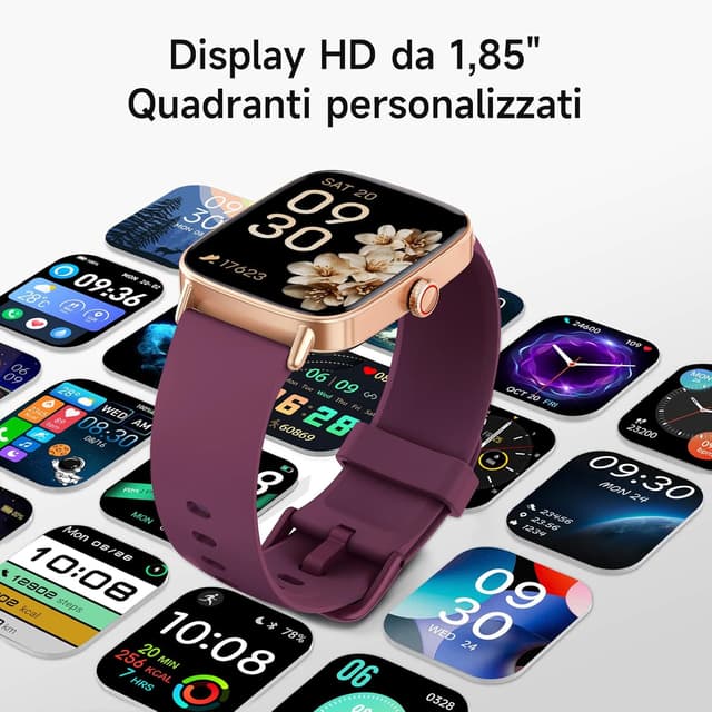 Thumbnail 5 de Smartwatch 1,85" HD con chiamate e SpO2