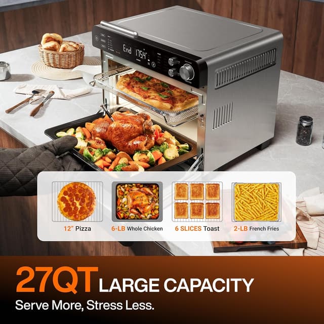 Thumbnail 6 de Typhur Sync Oven 27 QT countertop air fryer toaster oven