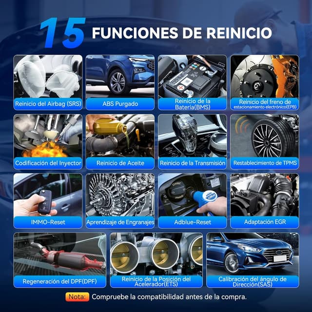 Thumbnail 1 de MUCAR 632 OBD2 Diagnosis 4 sistemas