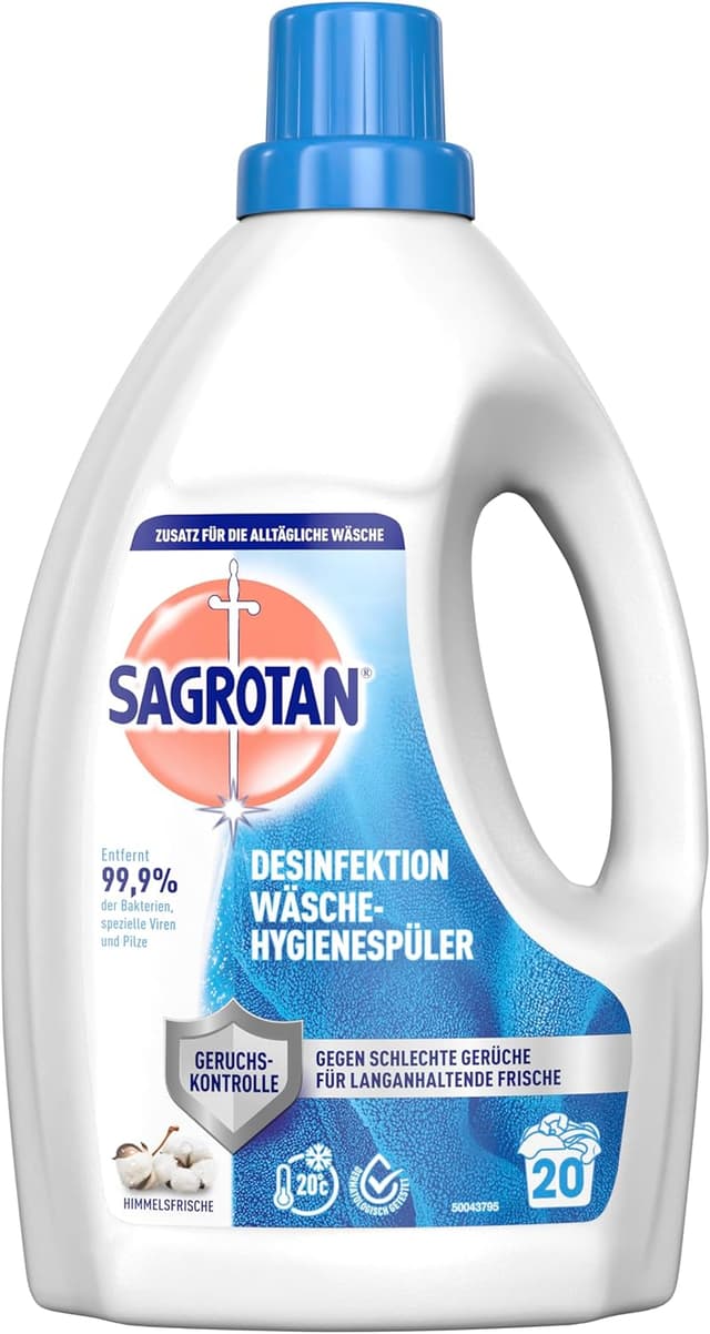 Detalle 2 de Sagrotan Wäsche-Hygienespüler 4 x 1,5 l