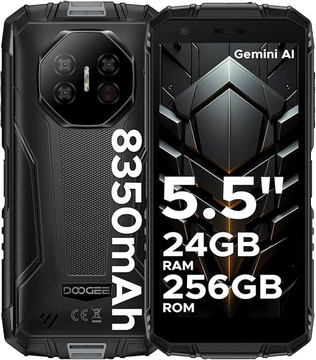 Imagen de DOOGEE Fire 3 Ultra 🛡️ Móvil Rugerizado 5.5" IP68, 24GB/256GB en OfertitasTOP