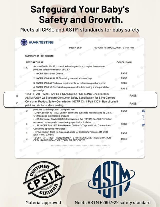 Thumbnail 4 de Mumgaroo Fular portabebés 15 kg