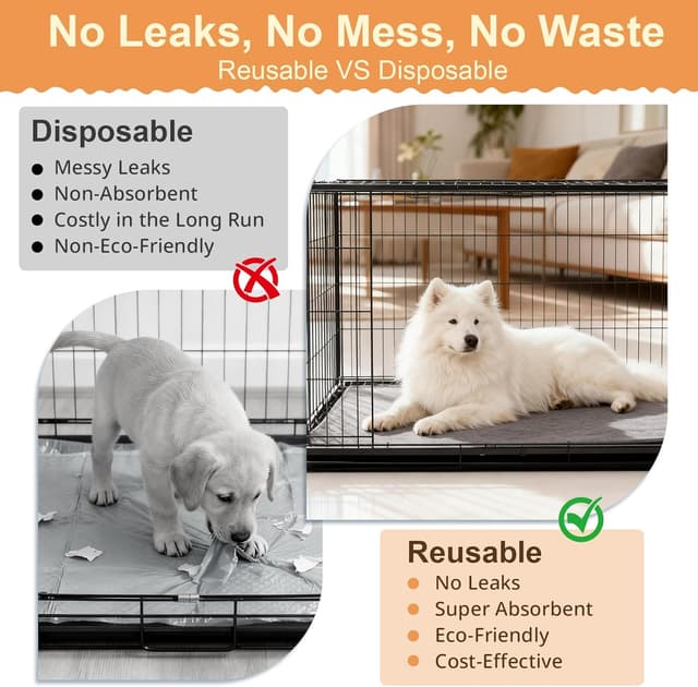 Detalle 1 de Inkontinenzunterlage Hund 2er Set 122x92 cm