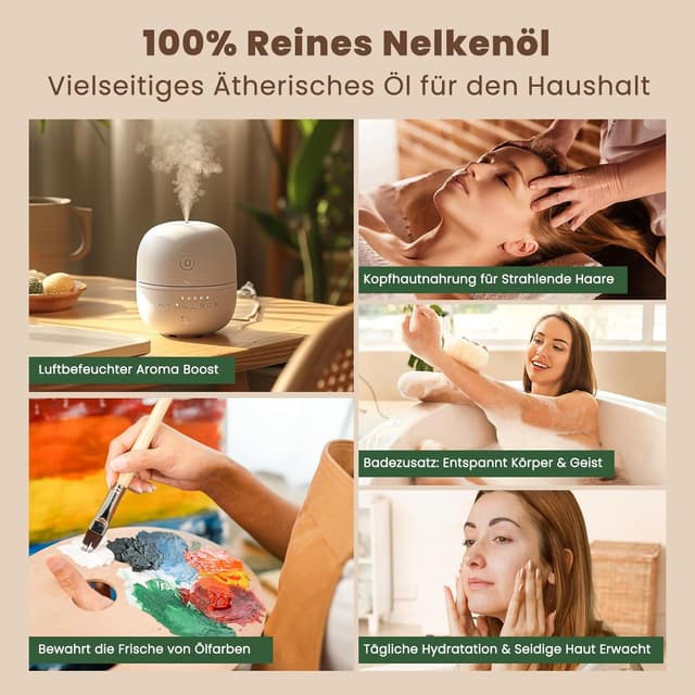 Thumbnail 6 de HIQILI Nelkenöl 100 ml ätherisches Öl