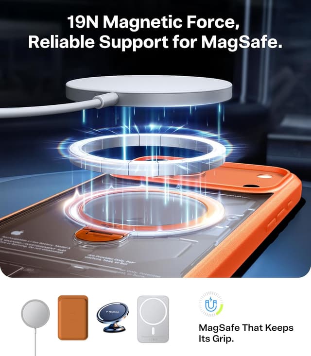 Detalle de TORRAS Ostand Q3 iPhone 17 Pro case