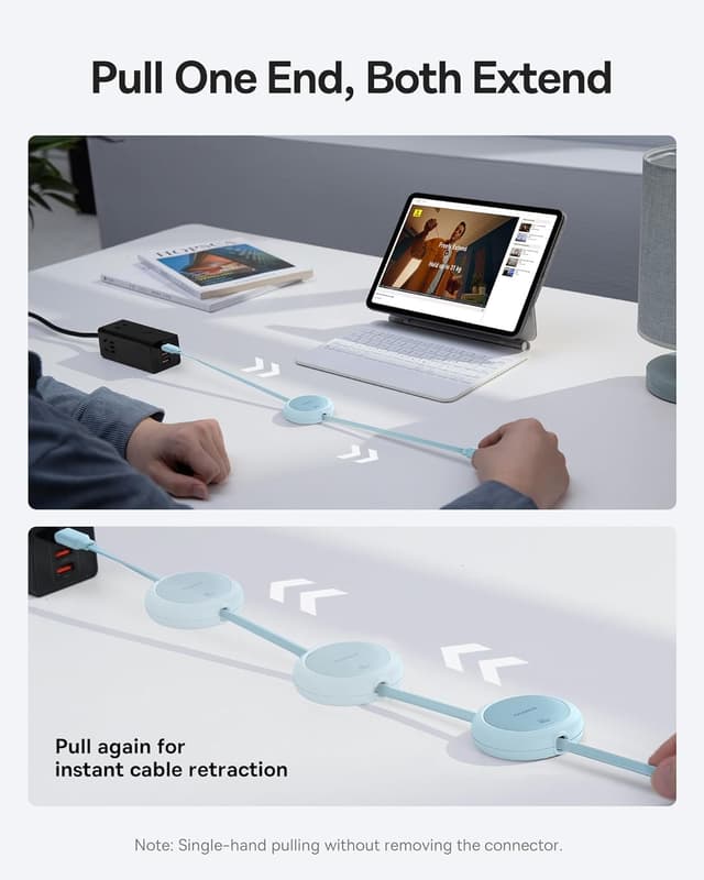 Thumbnail 2 de Baseus Cable USB C 60 W carga rápida