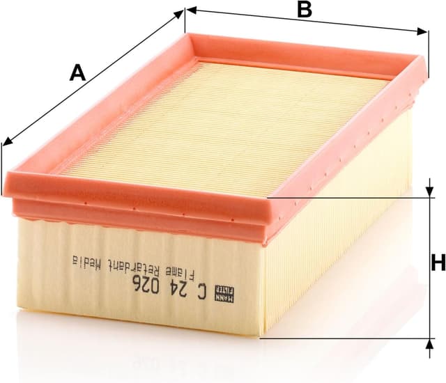 Thumbnail 2 de Mann Filter C 24 026 filtro aria 240 mm