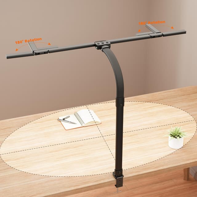 Detalle 2 de GAEFURY Schreibtischlampe 1800LM dimmbar
