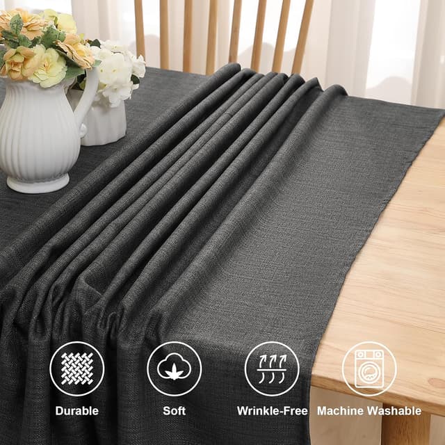 Detalle 1 de smiry Leinenoptik Tischdecke 100 x 140 cm