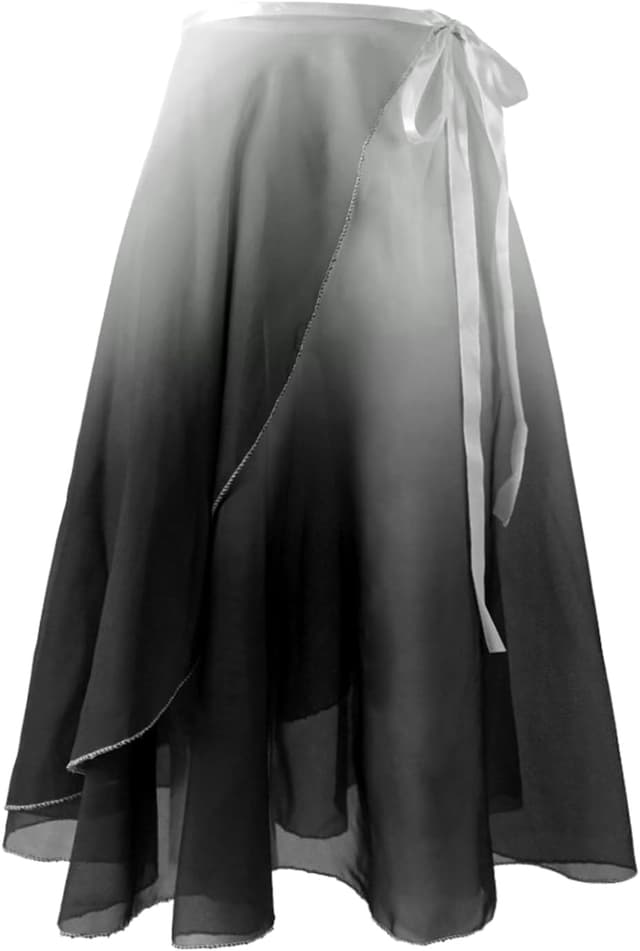 Detalle de Jupe danse classique portefeuille 75 cm