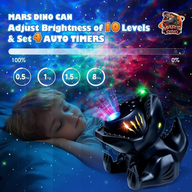 Detalle de One Fire Dinosaurier Sternenhimmel Projektor Kinder