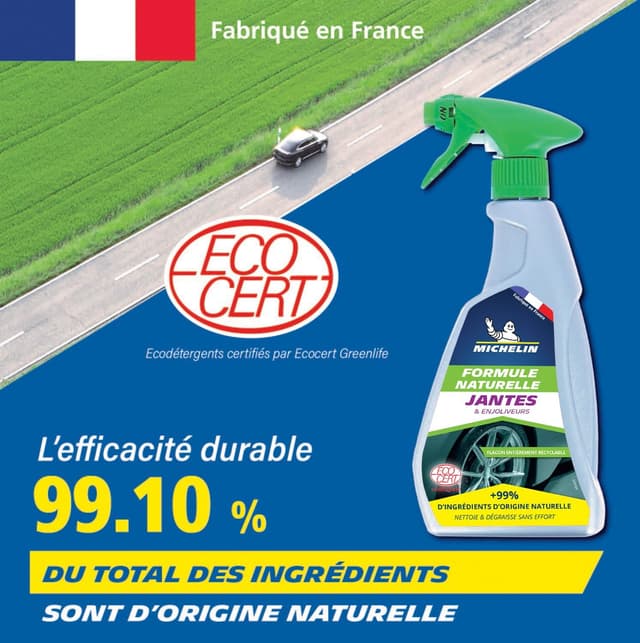 Detalle 2 de Michelin 009160 detergente ecologico per cerchioni e copricerchi, 500 ml