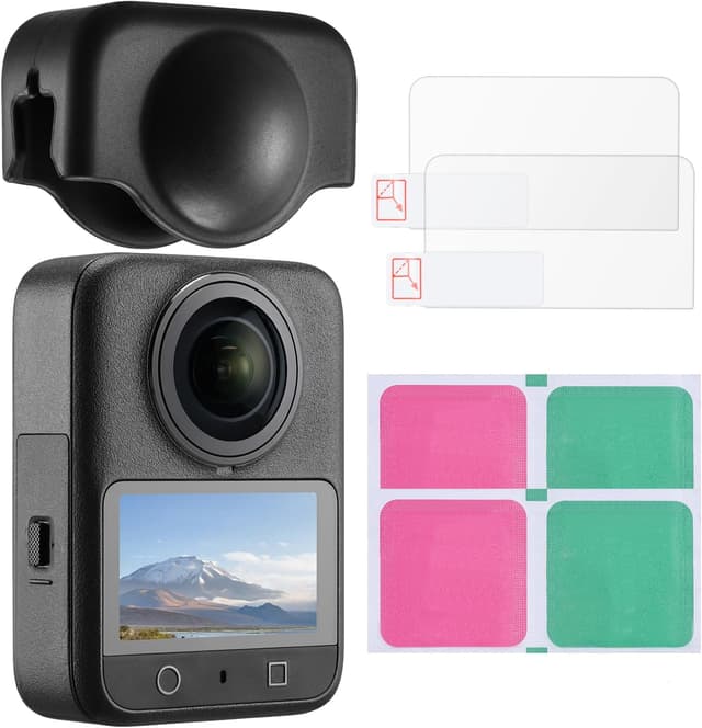 Detalle de K&F CONCEPT Silikon-Schutzhülle inkl. Displayschutz für DJI Osmo 360