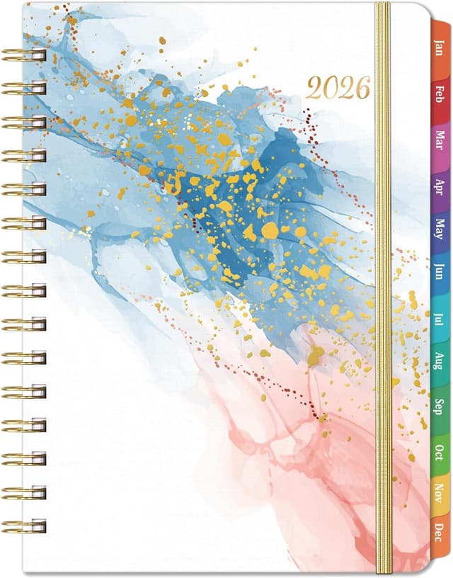 Detalle de 2026 Planner Weekly Monthly 8.5x6.4 in