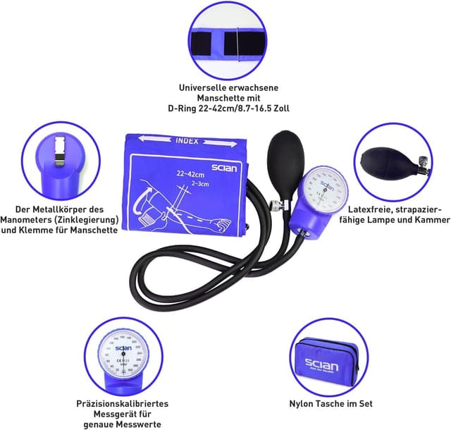 Thumbnail 1 de Scian Manuelles Blutdruckmessgerät 51,9 mm Zifferblatt