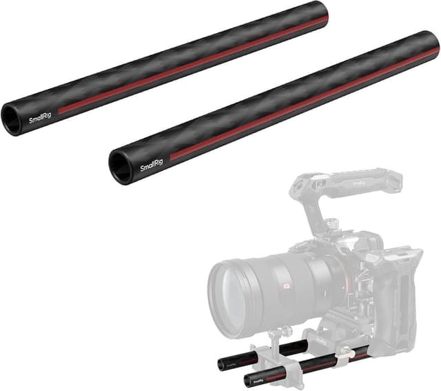 Detalle de SMALLRIG 15-mm Carbonfaserstange 20 cm