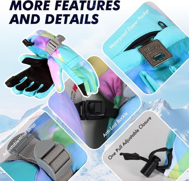 Thumbnail 3 de Pnosnesy Ski Gloves -22°F