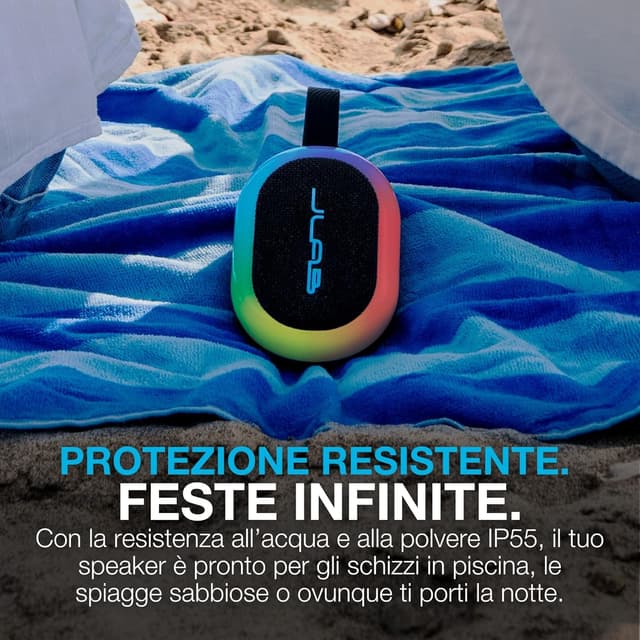 Thumbnail 5 de JLab Pop Party Cassa Bluetooth 5W 8+ ore