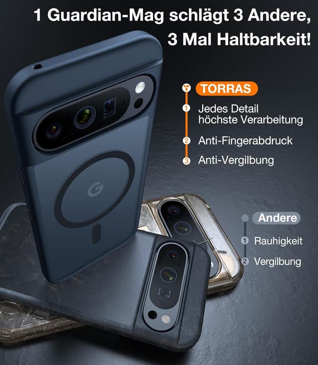 Detalle 2 de TORRAS Guardian-Mag Pixel 9 Pro Hülle