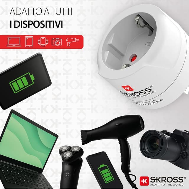 Thumbnail 4 de SKROSS Country Adapter Europe to USA